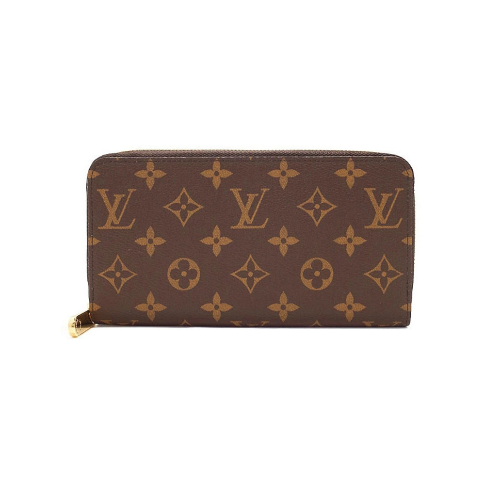 Louis Vuitton Monogram Zippy Wallet Round Zipper Long